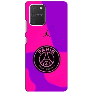 Чохли PSG для Samsung Galaxy S10 Lite (AlphaPrint) (яскравий ПСЖ)