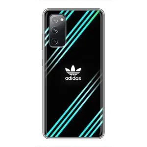 Чехлы Адидас для Samsung Galaxy S20 FE (AlphaPrint) (Адидас с полосами)