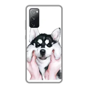 Чехлы с собаками для Samsung Galaxy S20 FE (VPrint) (Довольный Хаски)