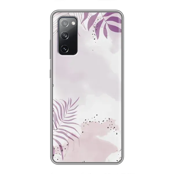 Чехол с принтом «Фиолетовые листья» для Samsung Galaxy S20 FE Чехол с принтом «Фиолетовые листья» для Samsung Galaxy S20 FE