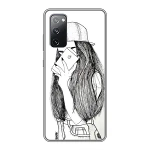 Чехол с печатью для Samsung Galaxy S20 FE - (Мода) (AlphaPrint) (Фото девочки)