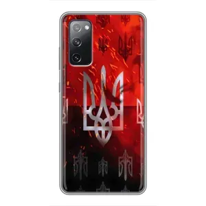 Украинские Чехлы для Samsung Galaxy S20 FE с картинкой УПА (AlphaPrint) (ГЕРБ УПА)