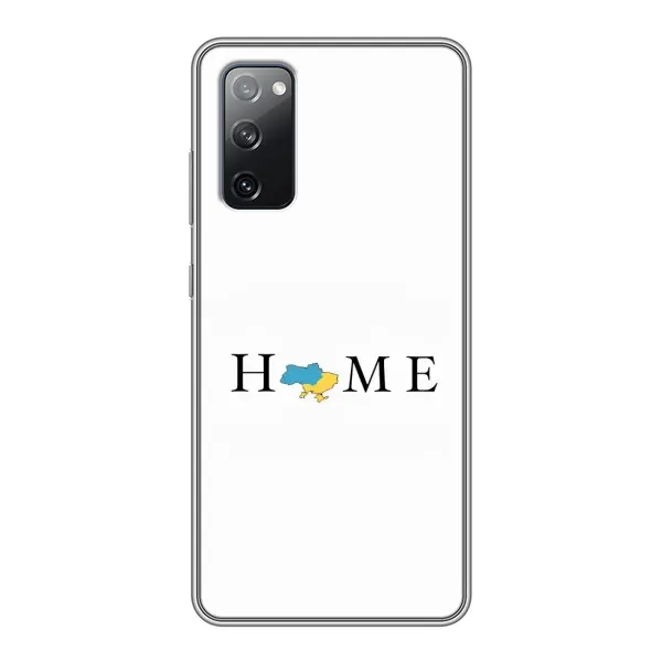 Чехол с принтом «Home» для Samsung Galaxy S20 FE