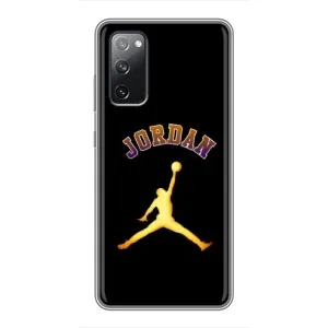 Чехлы для Samsung Galaxy S20 FE - с картинкой JORDAN (AlphaPrint) (Jordan Gold)