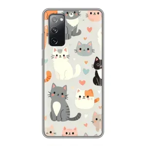 Чохол з малюнком кіт на Samsung Galaxy S20 FE (Колаж котів)