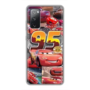 Силиконовый чехол Маквин для Samsung Galaxy S20 FE (Коллаж Молния Маквин)