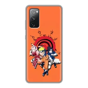Naruto Anime Чехлы для Самсунг С20 ФЕ (AlphaPrint) (команда Наруто)