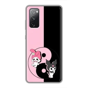 Чехол с кроликом Куроми на Samsung Galaxy S20 FE (Куроми Инь Янь)