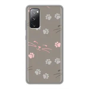 Чохол з малюнком кіт на Samsung Galaxy S20 FE (Лапи і вуса)