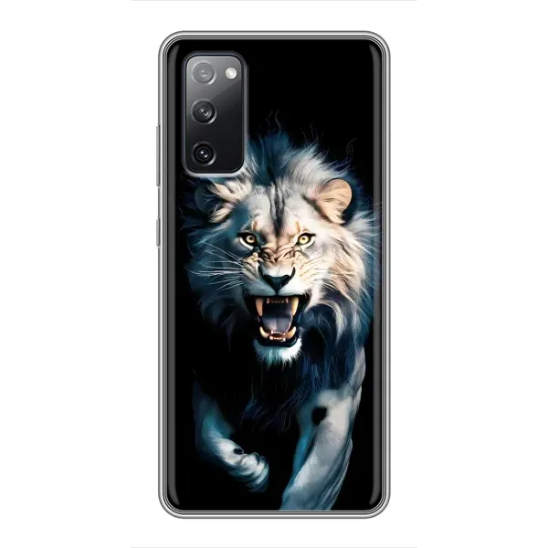 Чехол с принтом «Лев в темноте» для Samsung Galaxy S20 FE