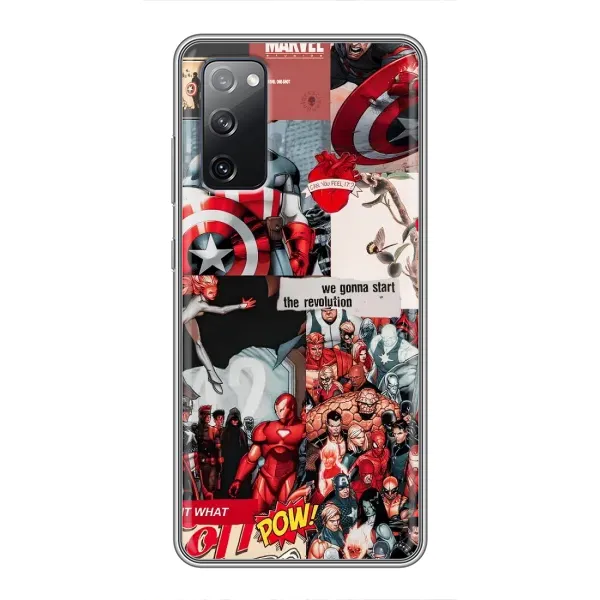 Чохол з принтом «Марвел Комикс» для Samsung Galaxy S20 FE