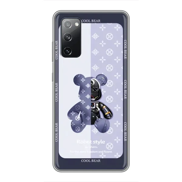 Чохол з принтом «Медведик LV» для Samsung Galaxy S20 FE