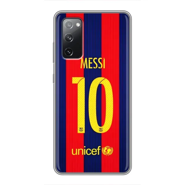 Чехол с принтом «Messi Barca 10» для Samsung Galaxy S20 FE