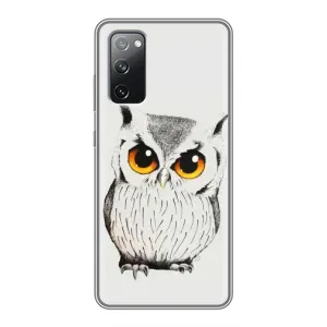 Чехол с птицами на Samsung Galaxy S20 FE (VPrint) (Милая Сова)