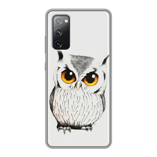 Чохол з принтом «Мила Сова» для Samsung Galaxy S20 FE