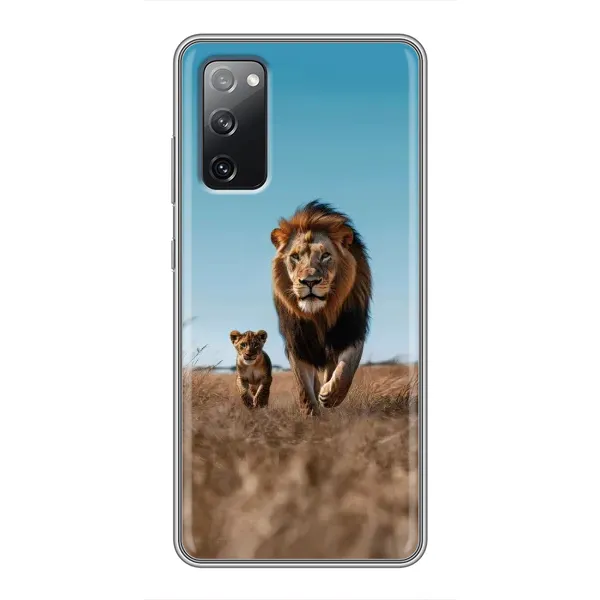 Чехол с принтом «Мусафа и Симба» для Samsung Galaxy S20 FE Чехол с принтом «Мусафа и Симба» для Samsung Galaxy S20 FE