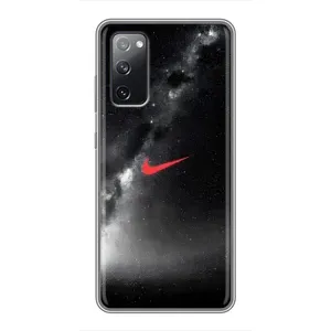 Чехол для Samsung Galaxy S20 FE - с принтом Найк (AlphaPrint) (Найк красный)
