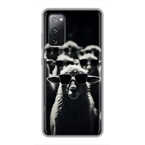 Чехол с принтом «Овечка в очках» для Samsung Galaxy S20 FE