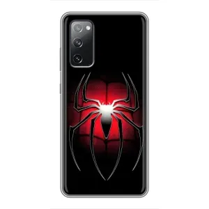 Чехол с человеком пауком для Samsung Galaxy S20 FE - (AlphaPrint) (Паук марвел)