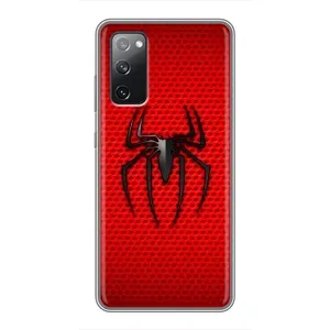 Чехол с человеком пауком для Samsung Galaxy S20 FE - (AlphaPrint) (Паук Марвел)