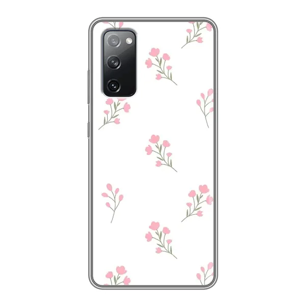 Чехол с принтом «Розовые цветы» для Samsung Galaxy S20 FE Чехол с принтом «Розовые цветы» для Samsung Galaxy S20 FE