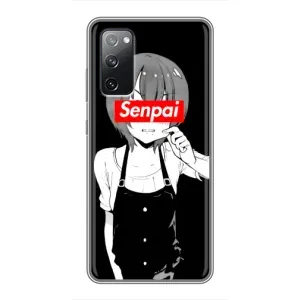 Чехлы Персонажи Аниме Наруто для Samsung Galaxy S20 FE (AlphaPrint) (Senpai)