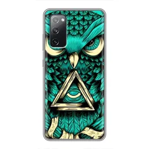 Чехол с птицами на Samsung Galaxy S20 FE (VPrint) (Сова с глазом)