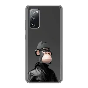 Чехлы с Обезьянами NFT для Samsung Galaxy S20 FE (AlphaPrint) (стильная обезьяна NFT)