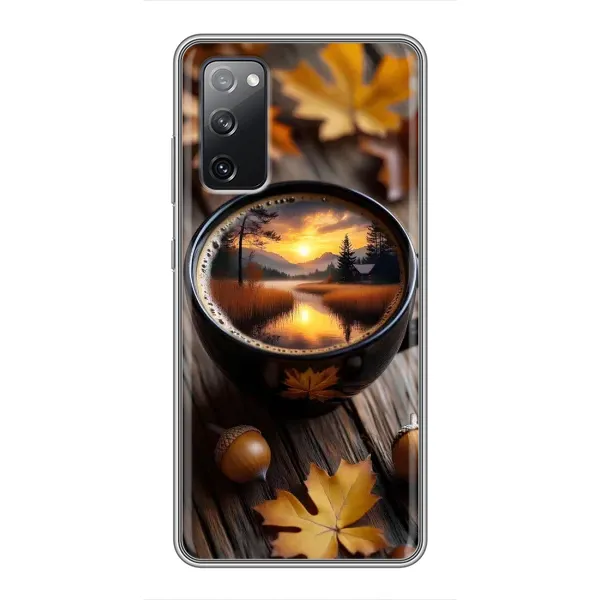 Чохол з принтом «Темна кава» для Samsung Galaxy S20 FE