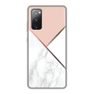 Мраморный чехол на Samsung Galaxy S20 FE (VPrint) (Тройной мрамор)