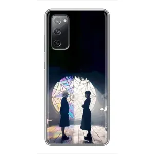Чехлы Венсдей на Samsung Galaxy S20 FE Уэнсдей (AlphaPrint) (Уэнздей и Инид)