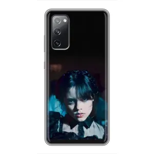 Чехлы Венсдей на Samsung Galaxy S20 FE Уэнсдей (AlphaPrint) (взгляд Уэнздей)