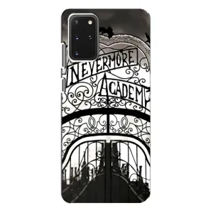 Чехол с дизайном Венздей 2 на Samsung Galaxy S20 Plus (Ворота Академии Невермор)
