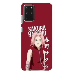 Чехлы Персонажи Аниме Наруто для Samsung Galaxy S20 Plus (AlphaPrint) (Аниме Сакура)