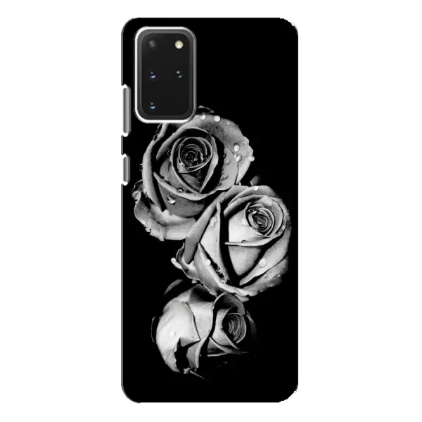 Чехол с принтом «Черная роза» для Samsung Galaxy S20 Plus