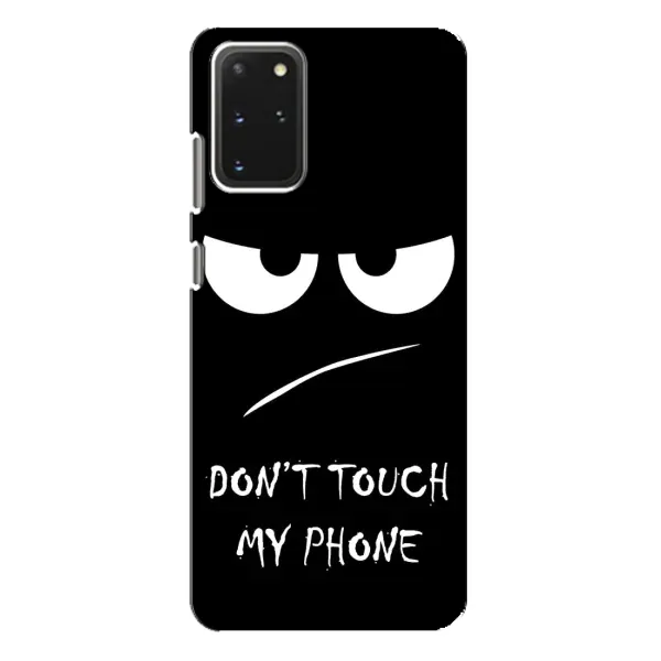 Чохол з принтом «Dont Touch» для Samsung Galaxy S20 Plus