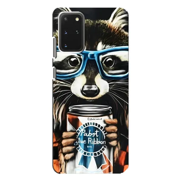 Чохол з принтом «Єнот з банкою» для Samsung Galaxy S20 Plus Чохол з принтом «Єнот з банкою» для Samsung Galaxy S20 Plus