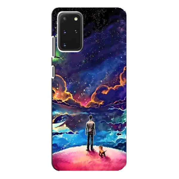 Чехол с принтом «Галактический вид» для Samsung Galaxy S20 Plus