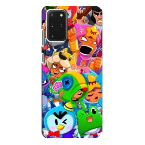 Чехол для Samsung Galaxy S20 Plus Бравл Старс (VPrint) (герои Бравл Старс)