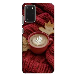 Чохол з унікальним дизайном 'Осінь з кавою' для Samsung Galaxy S20 Plus (Кава на ковдрі)