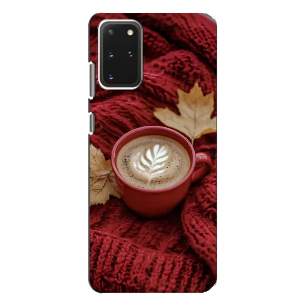 Чехол с принтом «Кофе на пледе» для Samsung Galaxy S20 Plus Чехол с принтом «Кофе на пледе» для Samsung Galaxy S20 Plus