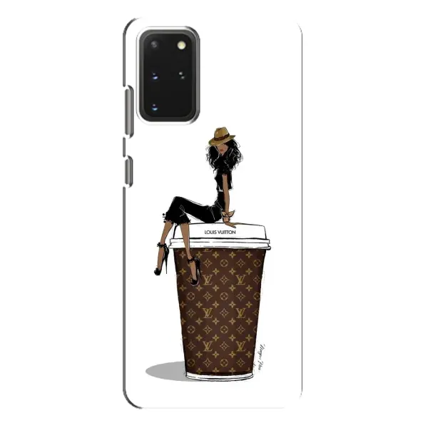 Чехол с принтом «кофе LOUIS VUITTON» для Samsung Galaxy S20 Plus