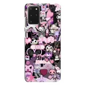Чехол с кроликом Куроми на Samsung Galaxy S20 Plus (Коллаж Куроми)