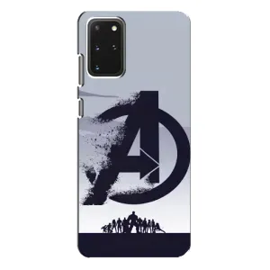 Чехлы с героями Марвел Samsung Galaxy S20 Plus (VPrint) (Команда А)