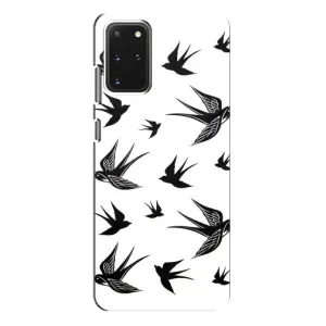 Чехол с птицами на Samsung Galaxy S20 Plus (VPrint) (Ласточки)
