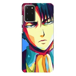 Чехлы Персонажи Аниме Наруто для Samsung Galaxy S20 Plus (AlphaPrint) (Леви Аккерман)