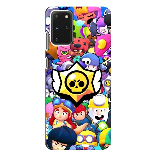 Чехол с принтом «Лого Brawl Stars» для Samsung Galaxy S20 Plus