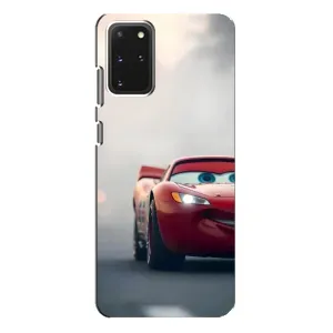 Силиконовый чехол Маквин для Samsung Galaxy S20 Plus (Скоростной Маквин)