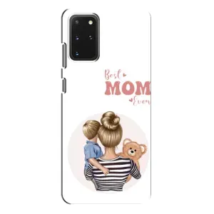 Чехлы для мамы на Samsung Galaxy S20 Plus (Мама и сын)