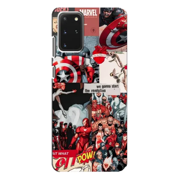 Чохол з принтом «Марвел Комикс» для Samsung Galaxy S20 Plus Чохол з принтом «Марвел Комикс» для Samsung Galaxy S20 Plus